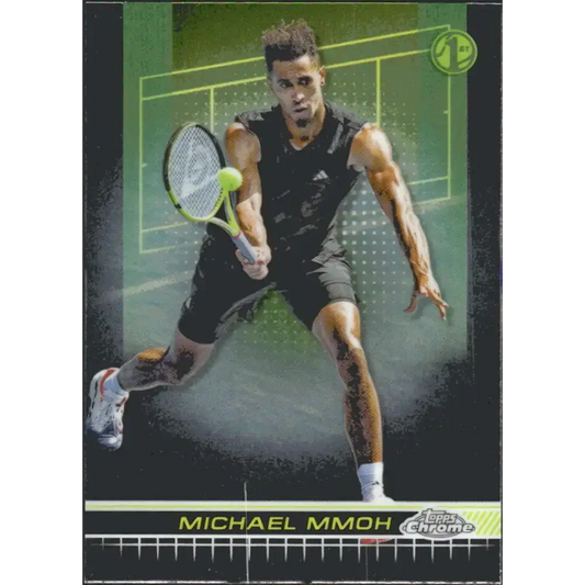 2024 Topps Chrome #26 Michael Mmoh EX Excellent Tennis Card - Tennis Card Single