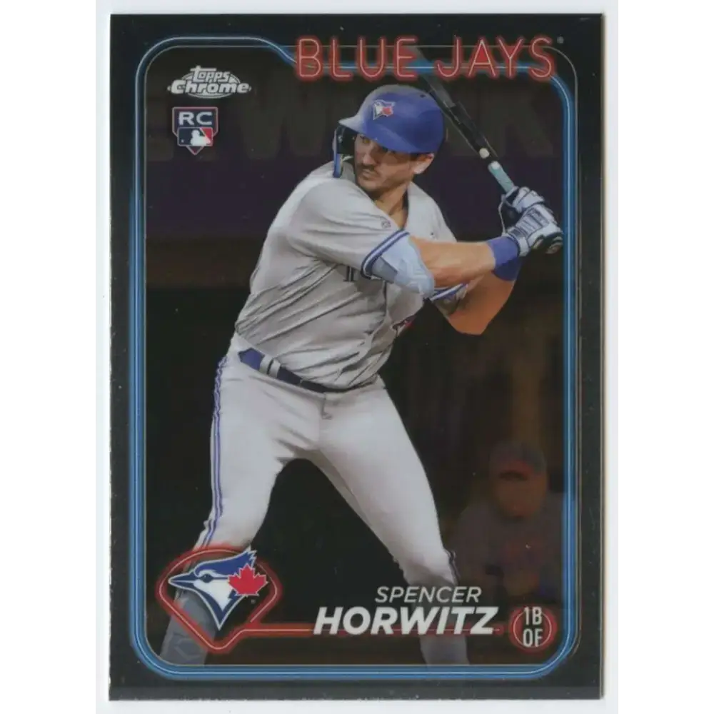 2024 Topps Chrome #26 Spencer Horwitz NM-MT RC Rookie Toronto Blue Jays Baseball Card - Baseball Card Single