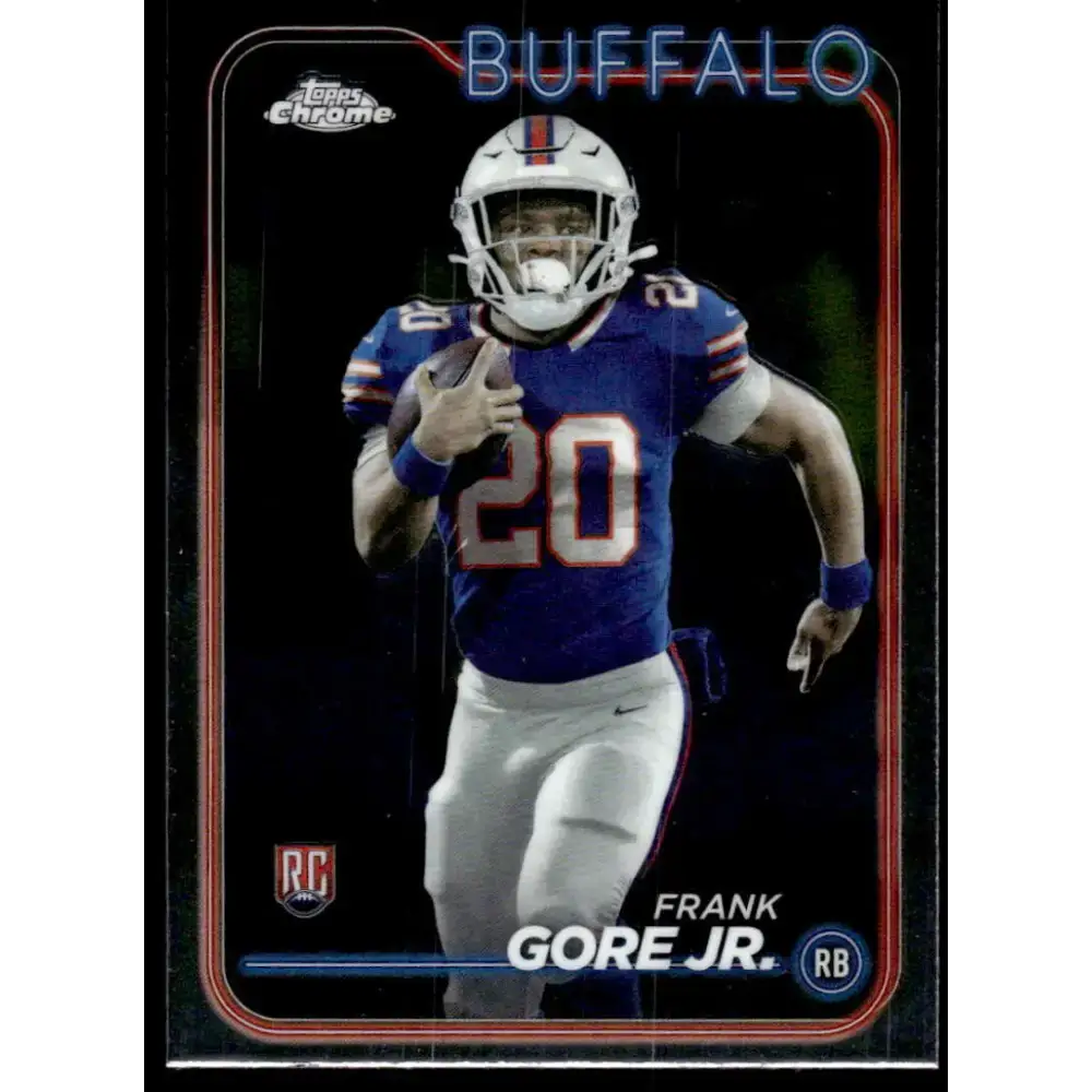 2024 Topps Chrome #260 Frank Gore Jr. NM-MT RC Rookie Buffalo Bills Football Card - Football Card Single