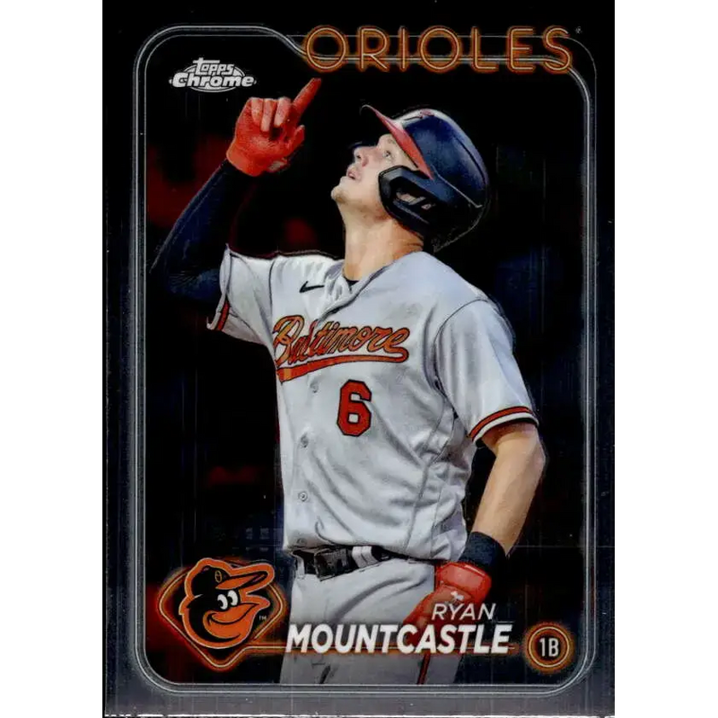 2024 Topps Chrome #265 Ryan Mountcastle NM-MT Baltimore Orioles Baseball Card - Baseball Card Single