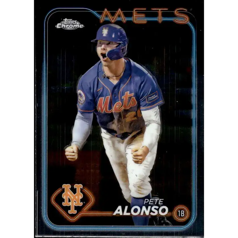 2024 Topps Chrome #269 Pete Alonso NM-MT New York Mets Baseball Card - Baseball Card Single