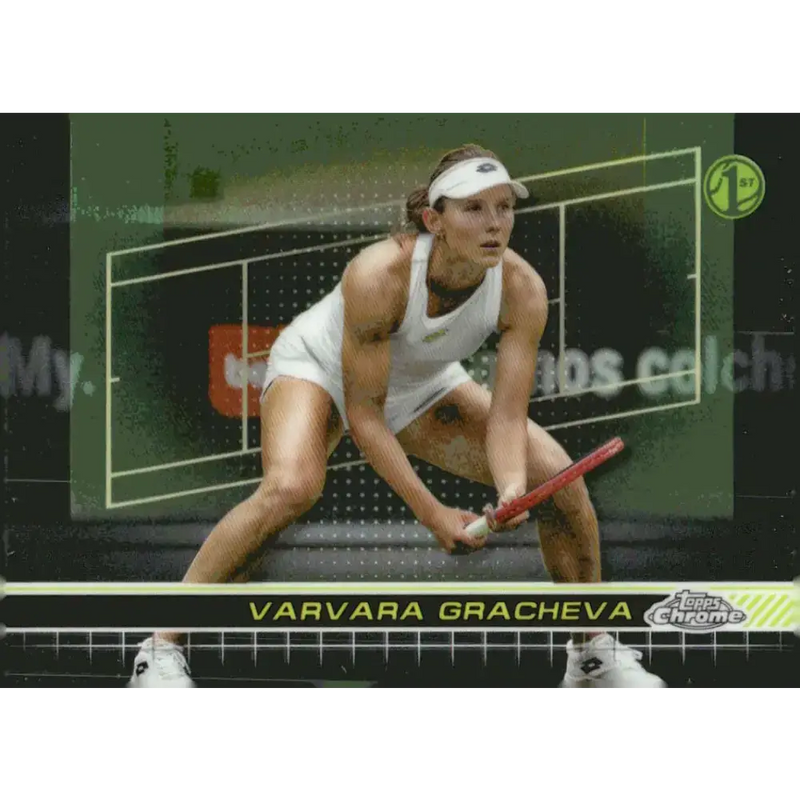 2024 Topps Chrome #27 Varvara Gracheva EX Excellent Tennis Card - Other