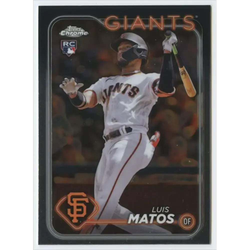 2024 Topps Chrome #270 Luis Matos NM-MT RC Rookie San Francisco Giants Baseball Card - Baseball Card Single