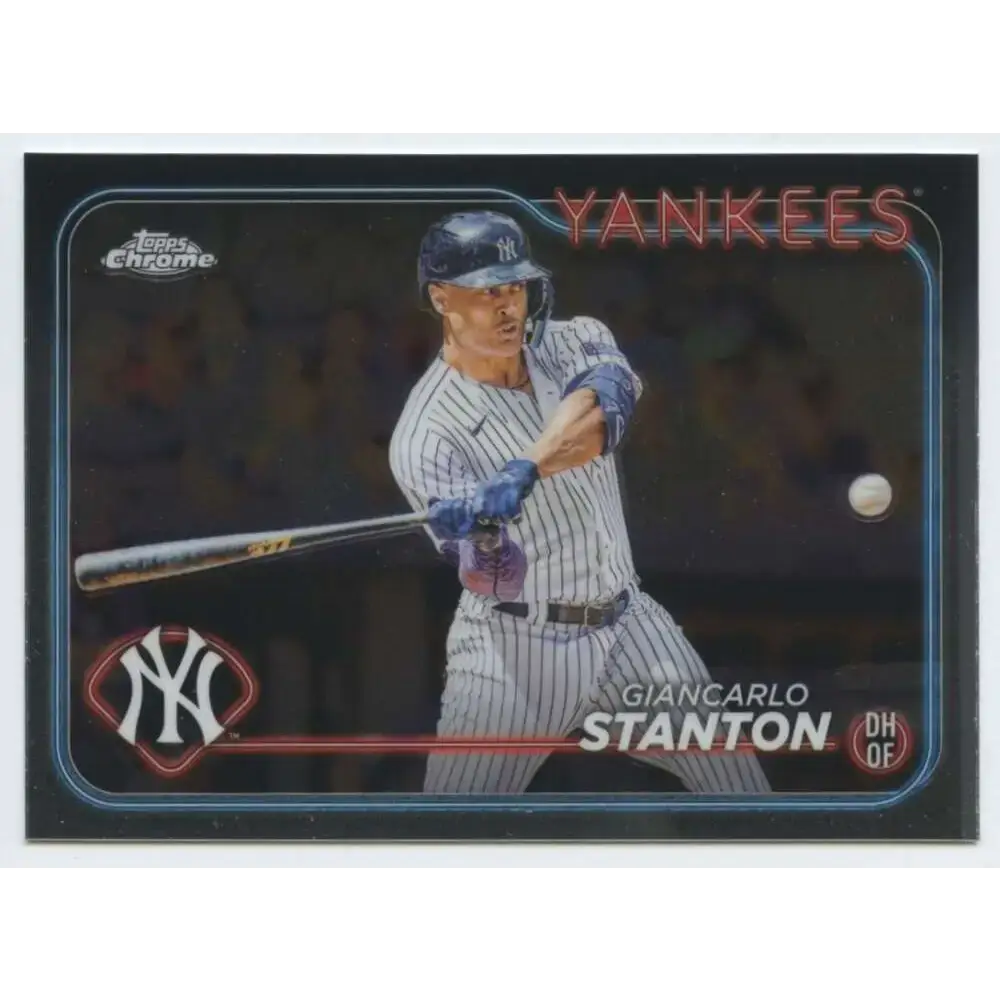 2024 Topps Chrome #275 Giancarlo Stanton NM-MT New York Yankees Baseball Card - Baseball Card Single