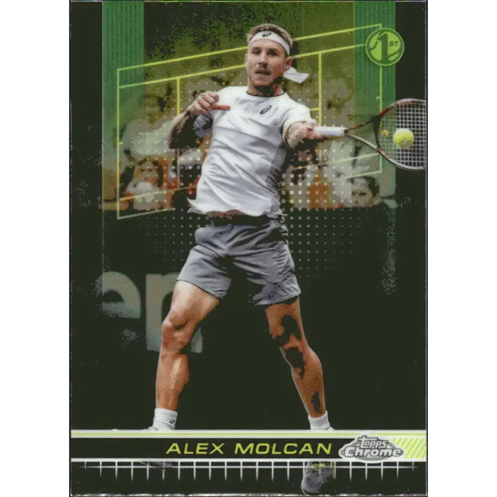 2024 Topps Chrome #28 Alex Molcan EX Excellent Tennis Card - Other