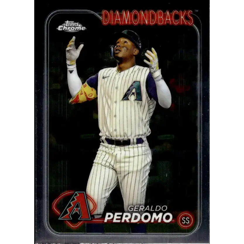 2024 Topps Chrome #288 Geraldo Perdomo NM-MT Arizona Diamondbacks Baseball Card - Baseball Card Single