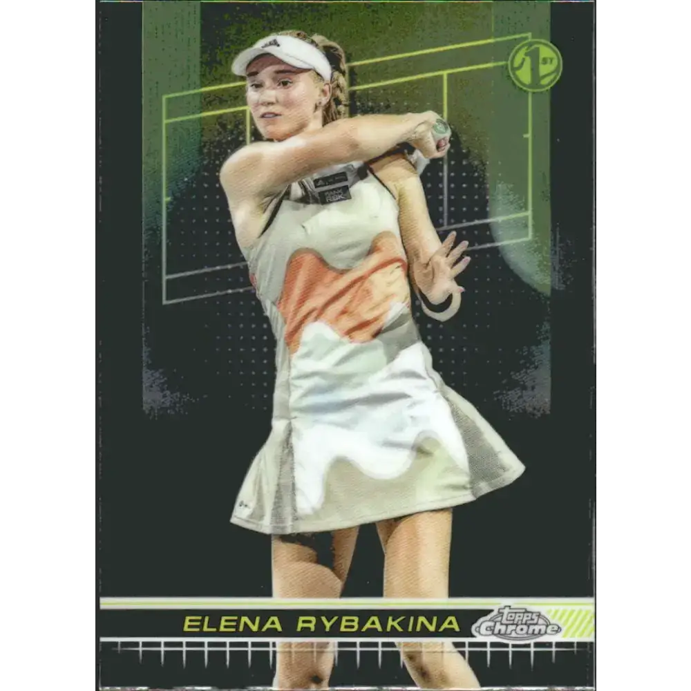 2024 Topps Chrome #29 Elena Rybakina EX Excellent Tennis Card - Sports Memorabilia