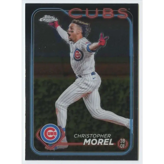 2024 Topps Chrome #292 Christopher Morel NM-MT Chicago Cubs Baseball Card - Baseball Card Single