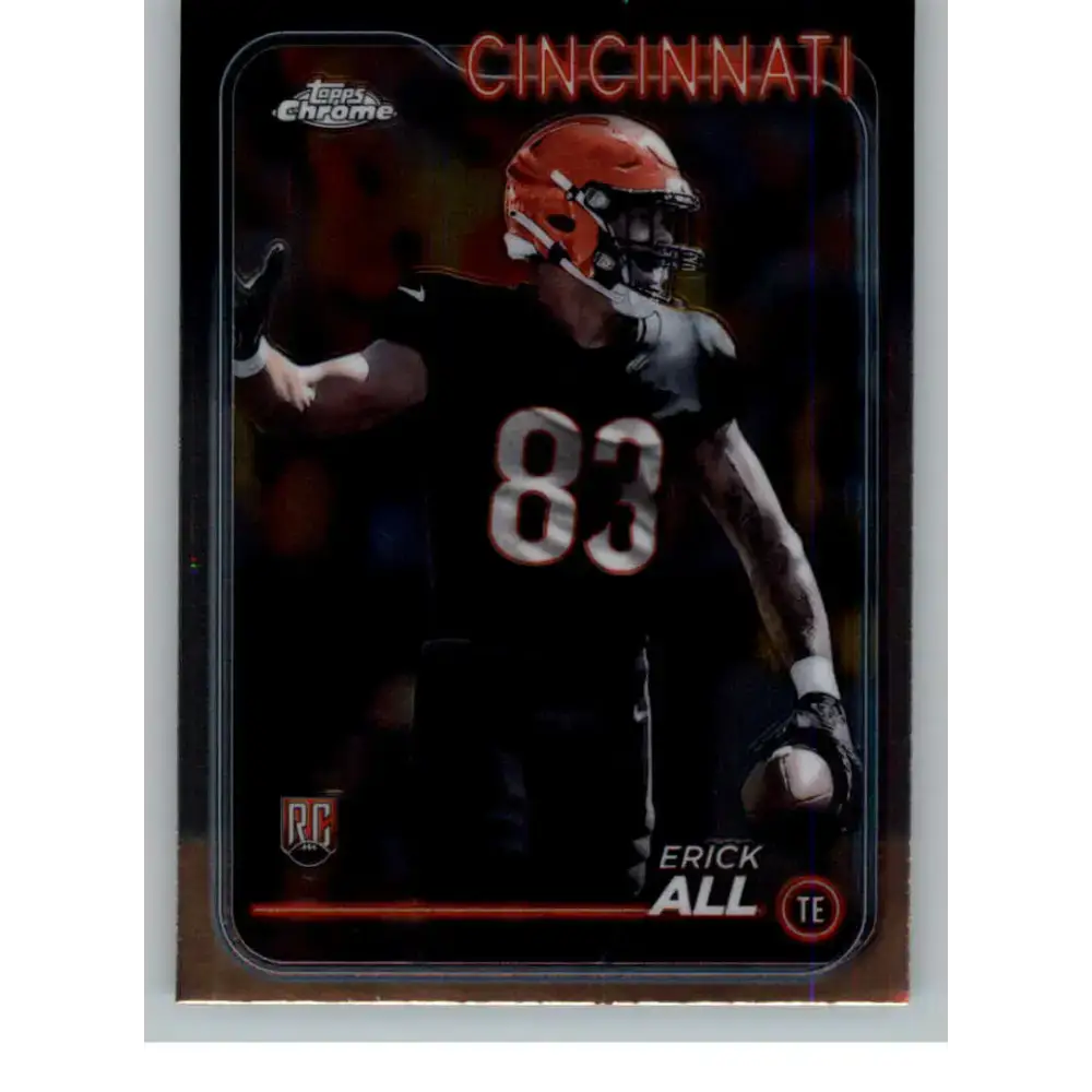 2024 Topps Chrome #292 Erick All NM-MT RC Rookie Cincinnati Bengals Football Card - Football Card Single