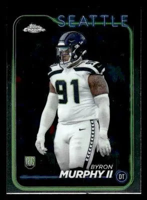 2024 Topps Chrome #297 Byron Murphy II - Football Card Single