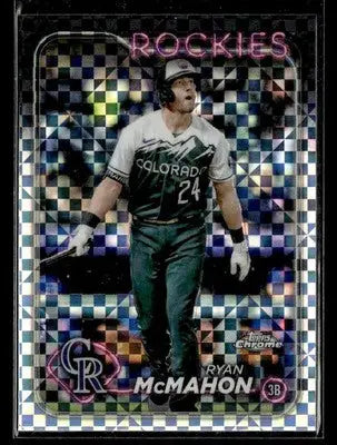 2024 Topps Chrome #299 Ryan McMahon X-Fractors - Baseball Card Single
