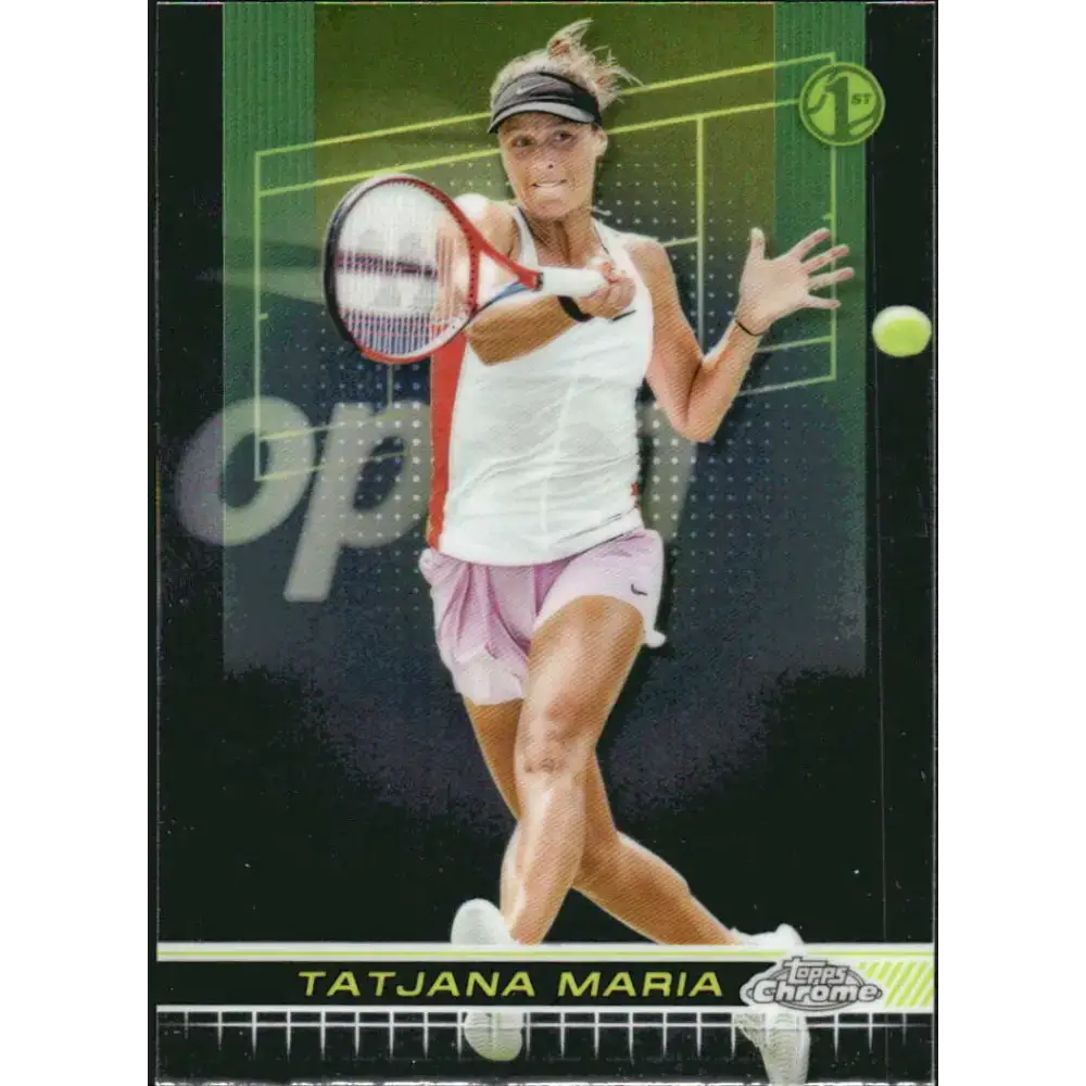 2024 Topps Chrome #3 Tatjana Maria EX Excellent Tennis Card - Other