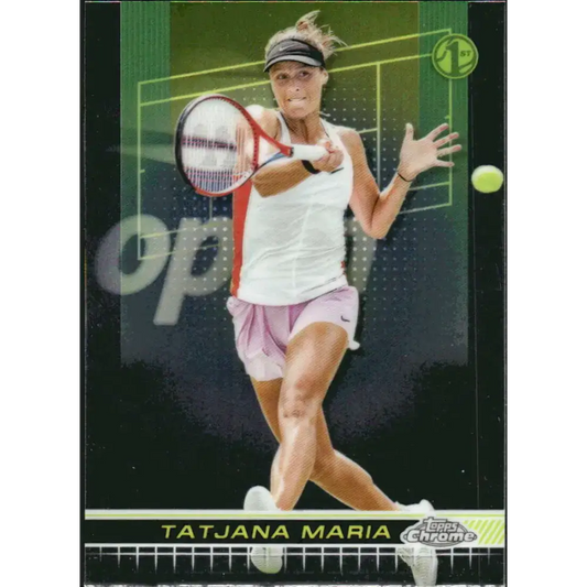 2024 Topps Chrome #3 Tatjana Maria EX Excellent Tennis Card - Tennis Card Single