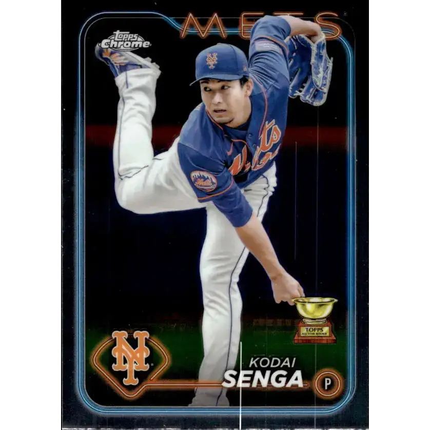 2024 Topps Chrome #31 Kodai Senga NM-MT New York Mets Baseball Card - Baseball Card Single