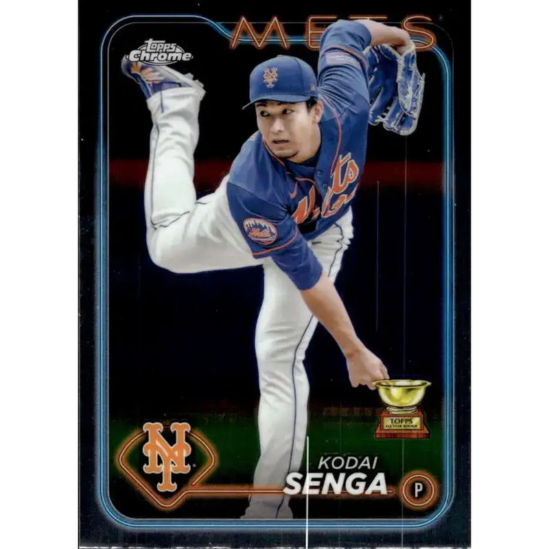 2024 Topps Chrome #31 Kodai Senga NM-MT New York Mets Baseball Card - Baseball Card Single