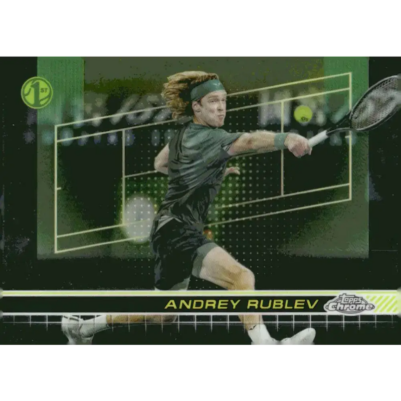2024 Topps Chrome #34 Andrey Rublev EX Excellent Tennis Card - Other