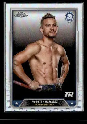 2024 Topps Chrome #34 Robeisy Ramirez Refractor - UFC/MMA Card Single