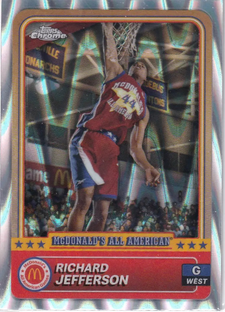 2024 TOPPS CHROME #36 RICHARD JEFFERSON RAY WAVE- CLEVELAND CAVALIERS - Basketball Card Single
