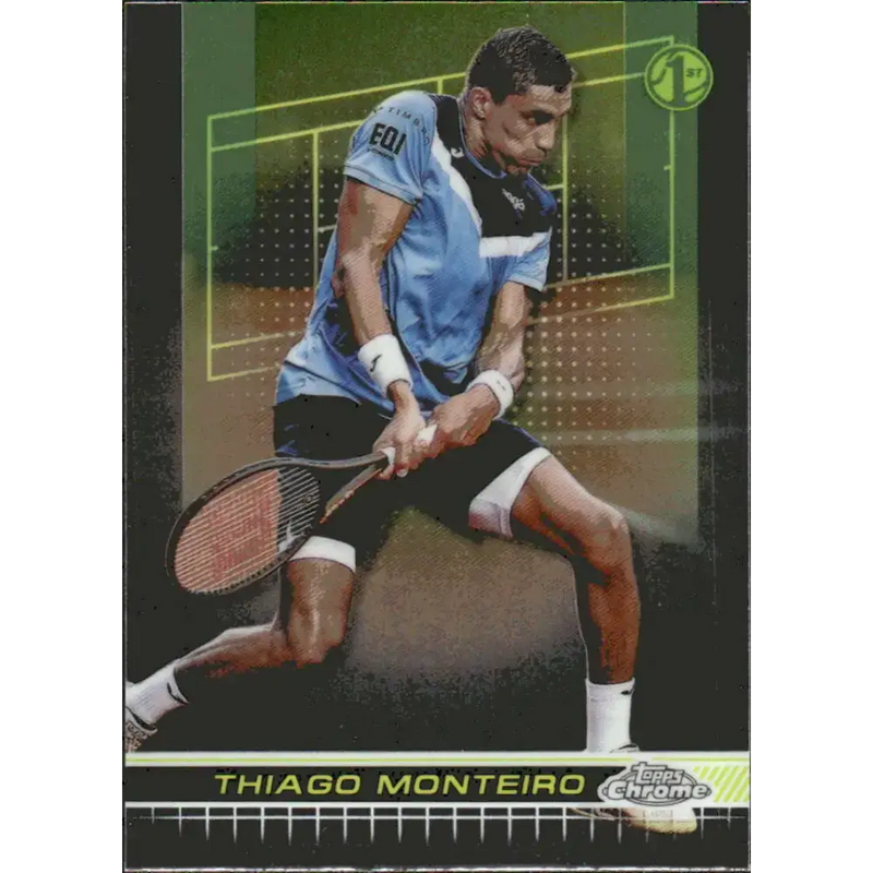 2024 Topps Chrome #36 Thiago Monteiro EX Excellent Tennis Card - Other