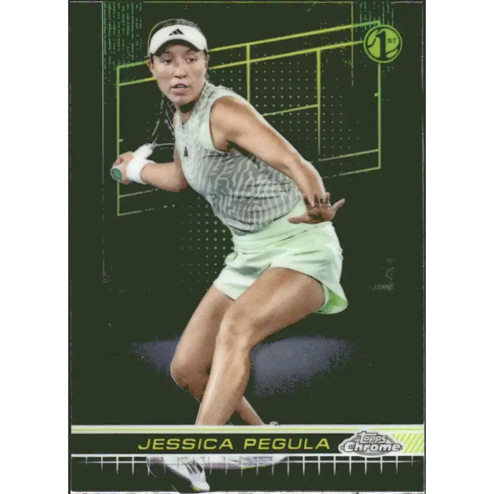 2024 Topps Chrome #37 Jessica Pegula EX Excellent Tennis Card - Tennis Card Single