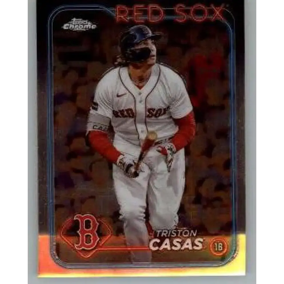 2024 Topps Chrome #38 Triston Casas NM-MT Boston Red Sox Baseball Card - Baseball Card Single