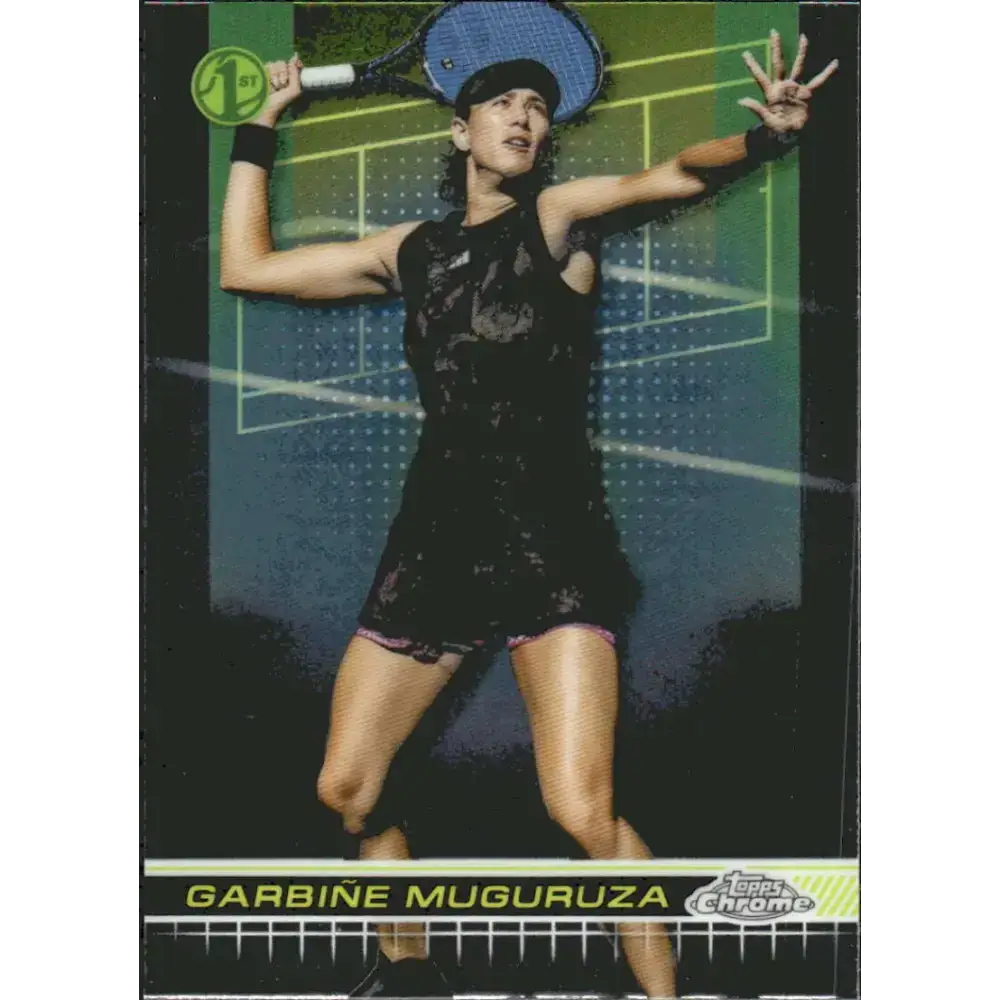 2024 Topps Chrome #39 Garbine Muguruza EX Excellent Tennis Card - Tennis Card Single