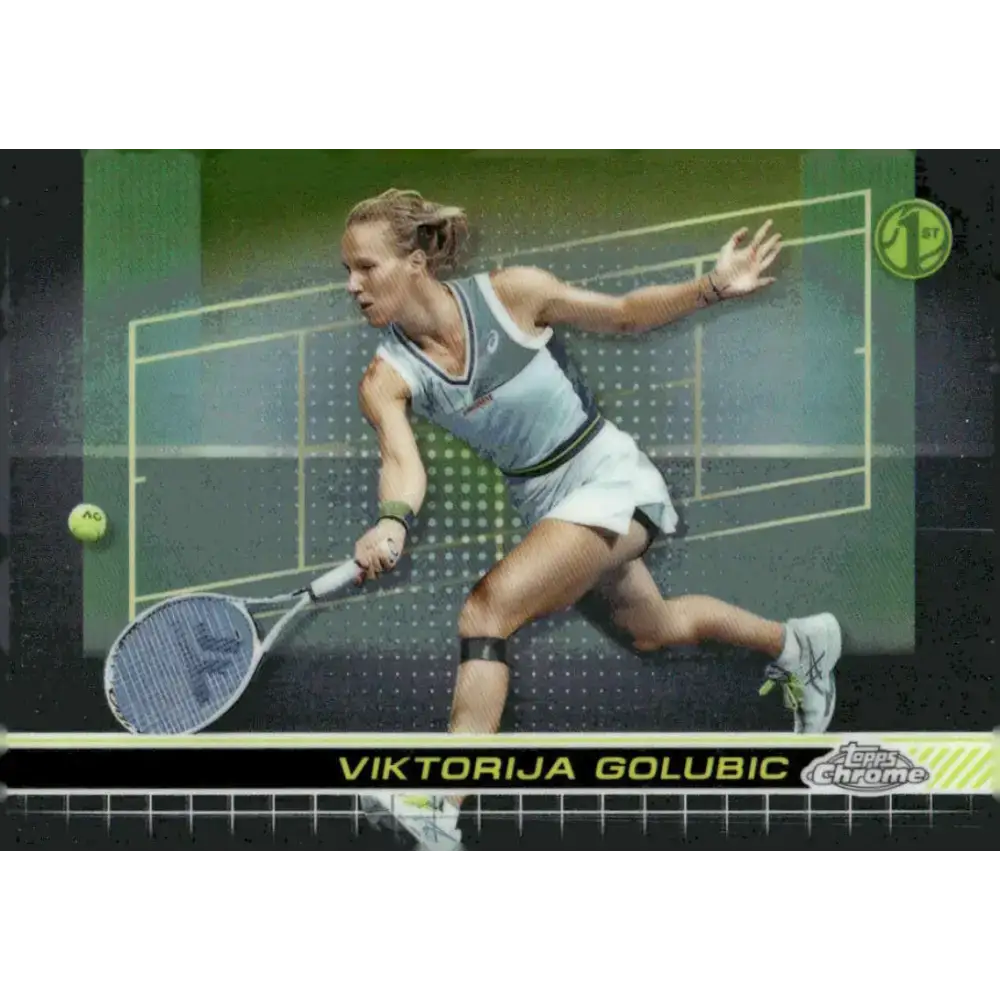 2024 Topps Chrome #4 Viktorija Golubic EX Excellent Tennis Card - Other