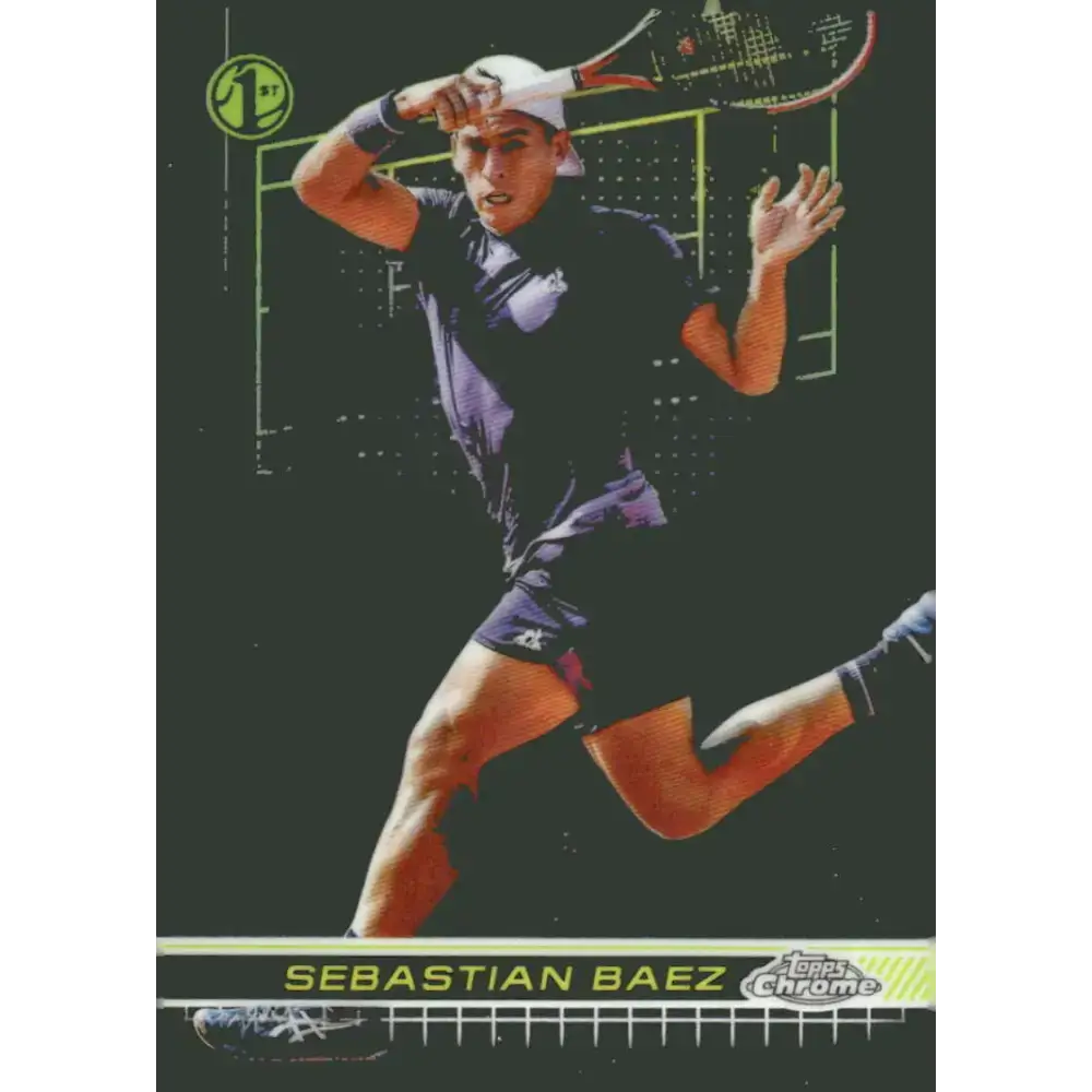 2024 Topps Chrome #40 Sebastian Baez EX Excellent Tennis Card - Other