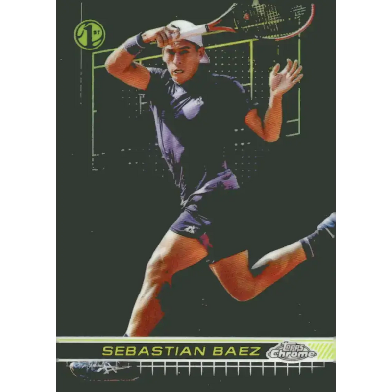 2024 Topps Chrome #40 Sebastian Baez EX Excellent Tennis Card - Other