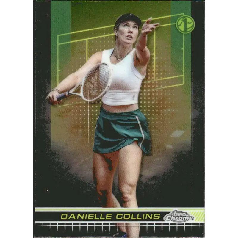 2024 Topps Chrome #41 Danielle Collins EX Excellent Tennis Card - Other