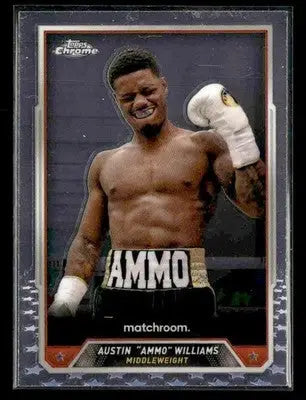 2024 Topps Chrome #47 Austin Williams - UFC/MMA Card Single