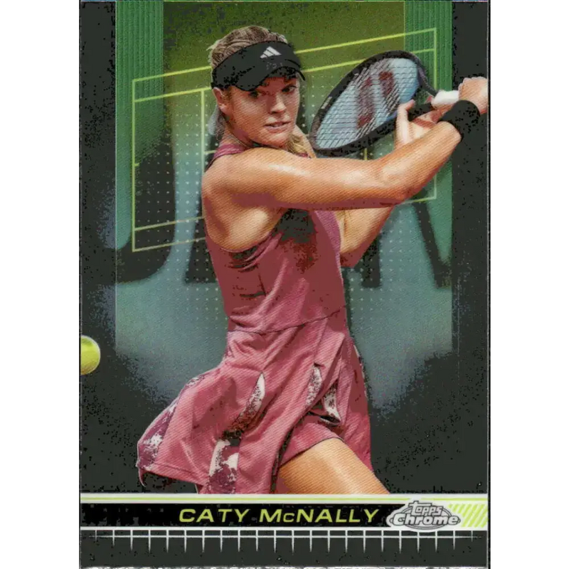 2024 Topps Chrome #47 Caty McNally EX Excellent Tennis Card - Other