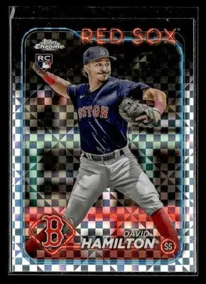 2024 Topps Chrome #49 David Hamilton X-Fractors - Baseball Card Single