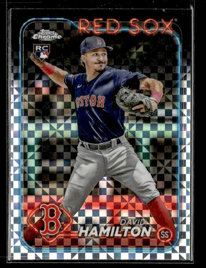 2024 Topps Chrome #49 David Hamilton X-Fractors - Baseball Card Single