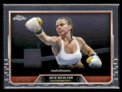 2024 Topps Chrome #50 Skye Nicolson - UFC/MMA Card Single