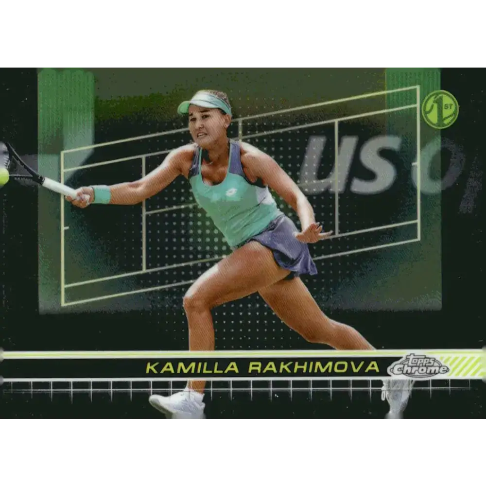 2024 Topps Chrome #51 Kamilla Rakhimova EX Excellent Tennis Card - Tennis Card Single