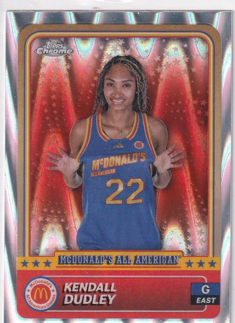 2024 TOPPS CHROME #52 KENDALL DUDLEY RAY WAVE- MICHIGAN