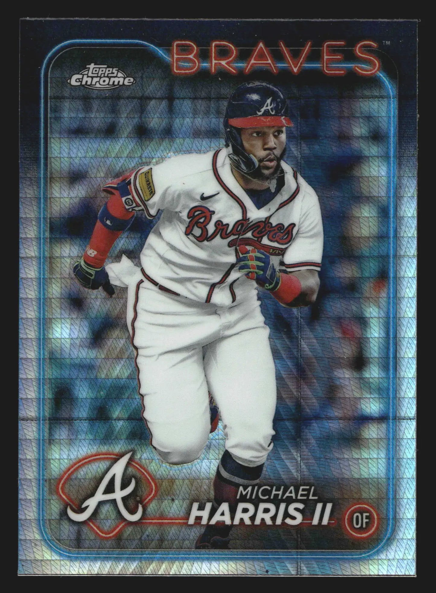 2024 Topps Chrome #52 Michael Harris II Prism Refractor Braves