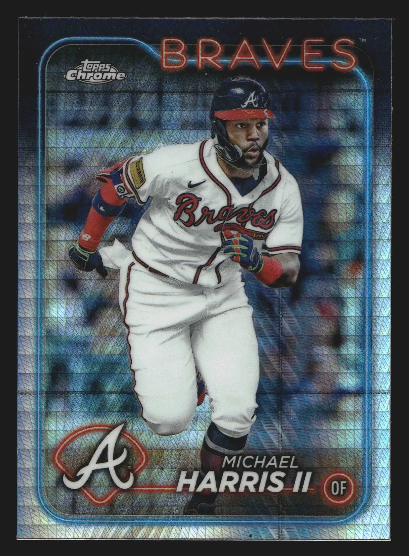 2024 Topps Chrome #52 Michael Harris II Prism Refractor Braves