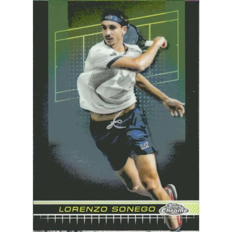 2024 Topps Chrome #53 Lorenzo Sonego EX Excellent Tennis Card - Other