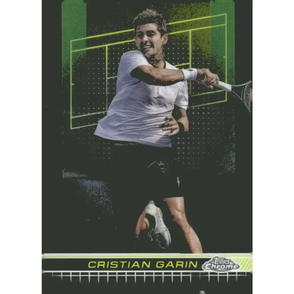 2024 Topps Chrome #54 Cristian Garin EX Excellent Tennis Card - Tennis Card Single