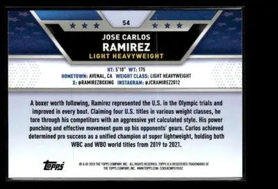 2024 Topps Chrome #54 Jose Carlos Ramirez - Other