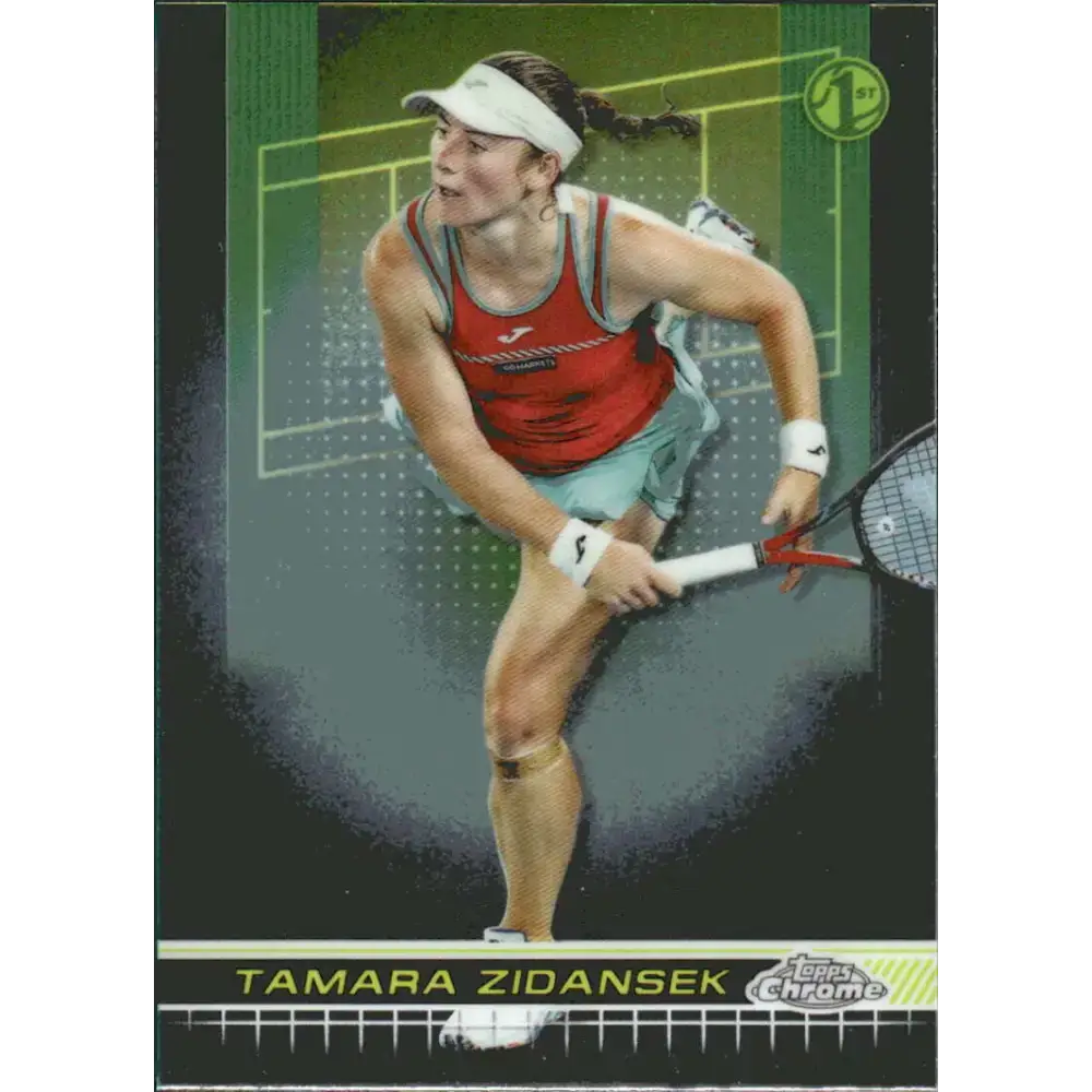 2024 Topps Chrome #56 Tamara Zidansek EX Excellent Tennis Card - Tennis Card Single