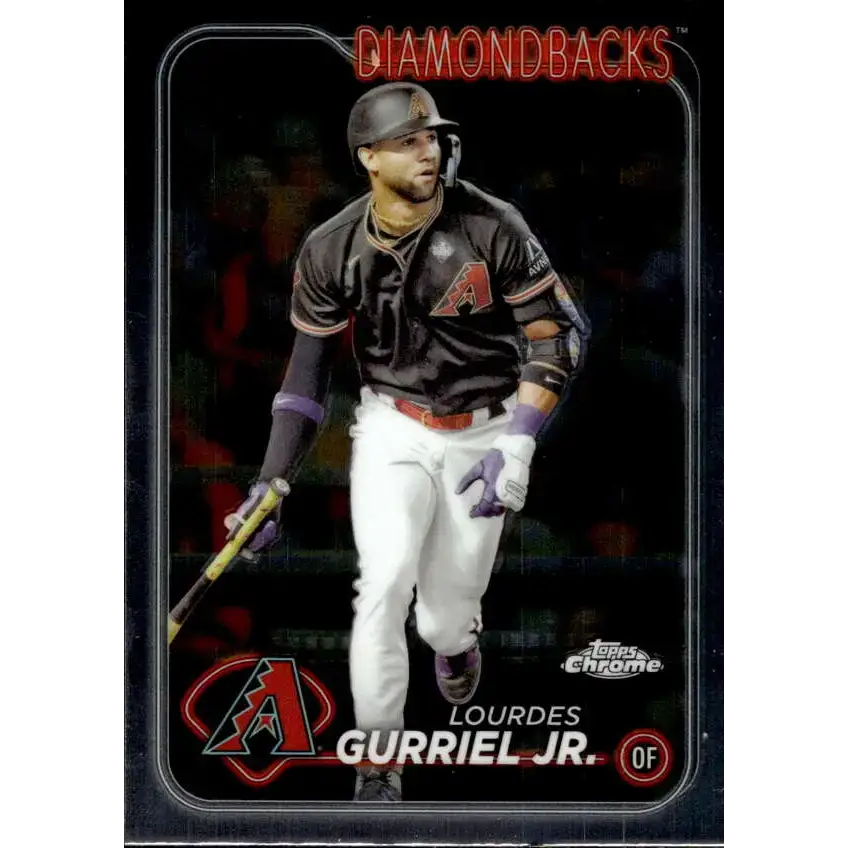 2024 Topps Chrome #59 Lourdes Gurriel Jr. NM-MT Arizona Diamondbacks Baseball Card - Baseball Card Single