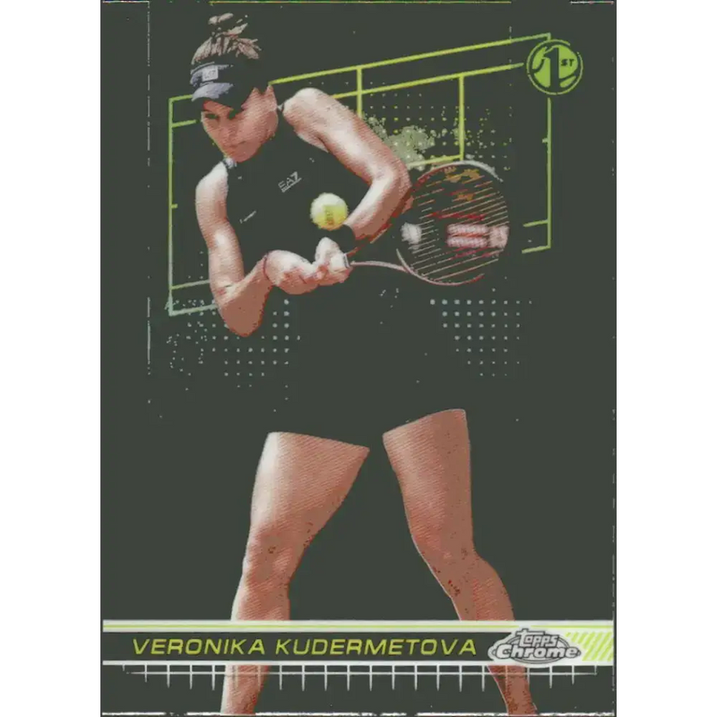 2024 Topps Chrome #6 Veronika Kudermetova EX Excellent Tennis Card - Tennis Card Single