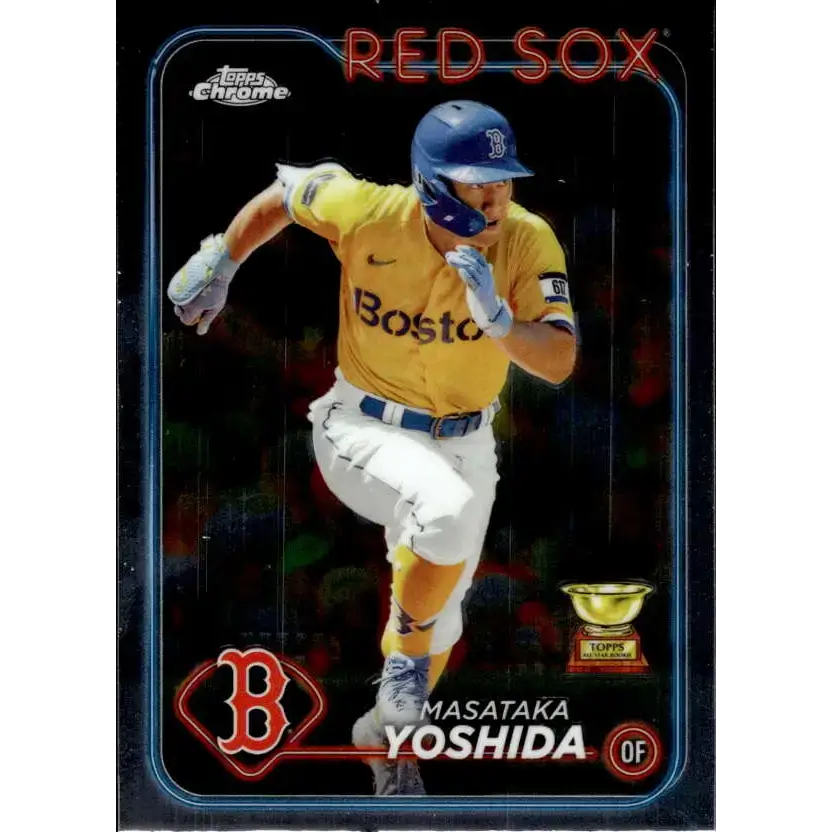2024 Topps Chrome #63 Masataka Yoshida NM-MT Boston Red Sox Baseball Card - Baseball Card Single