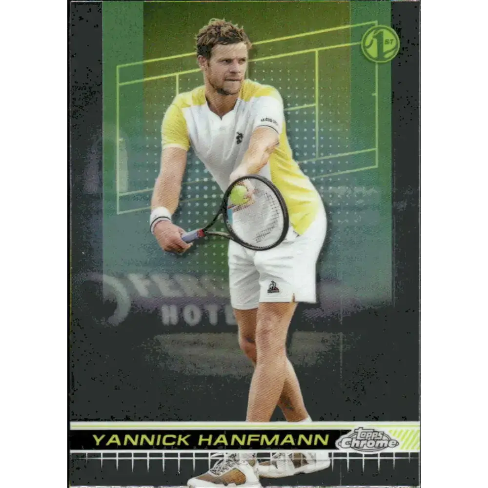 2024 Topps Chrome #63 Yannick Hanfmann EX Excellent Tennis Card