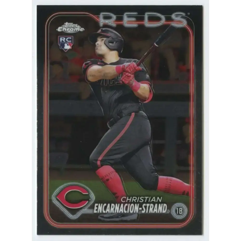 2024 Topps Chrome #65 Christian Encarnacion-Strand NM-MT RC Rookie Cincinnati Reds Baseball Card - Baseball Card Single