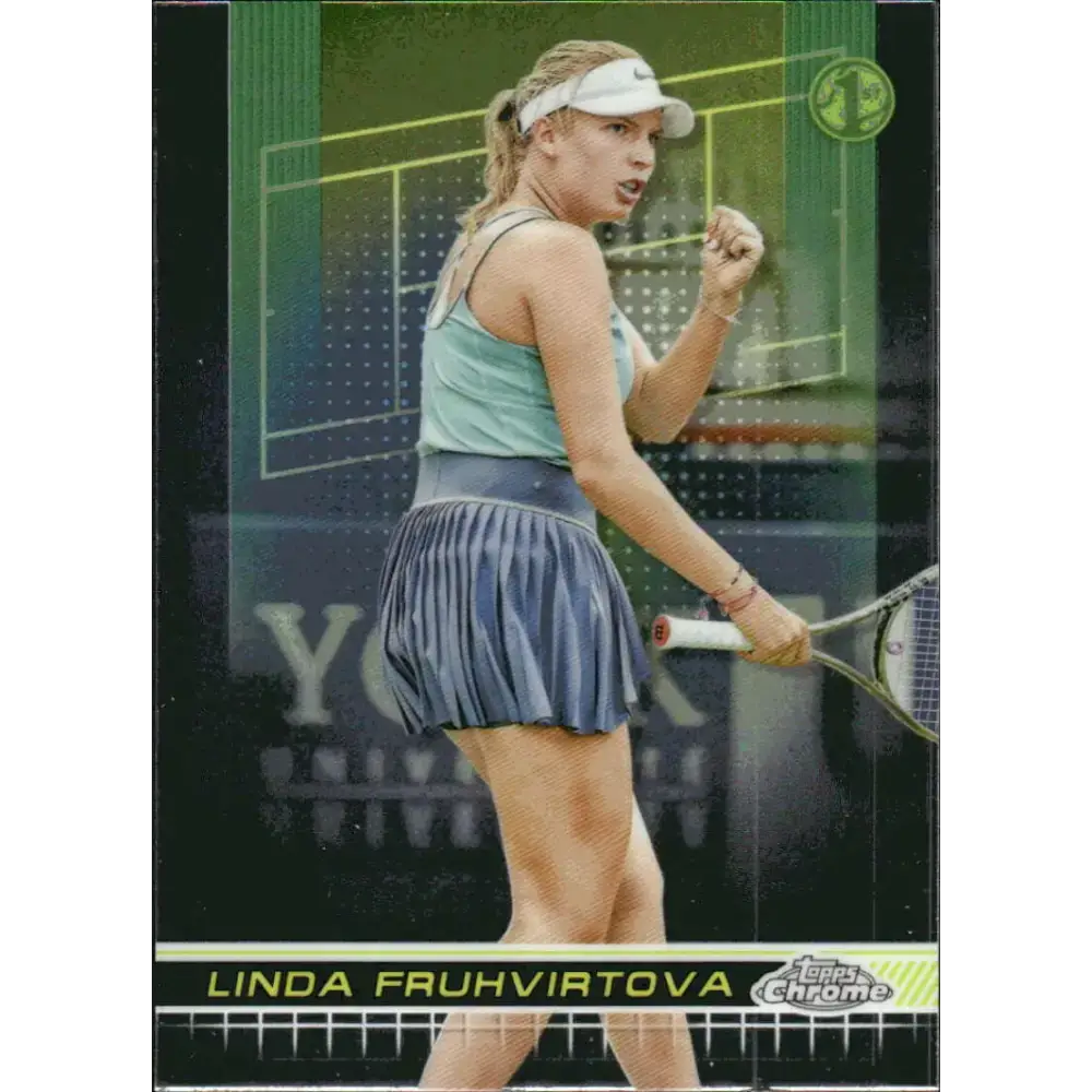 2024 Topps Chrome #68 Linda Fruhvirtova EX Excellent Tennis Card - Other