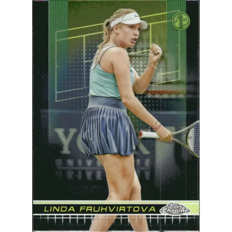 2024 Topps Chrome #68 Linda Fruhvirtova EX Excellent Tennis Card - Other